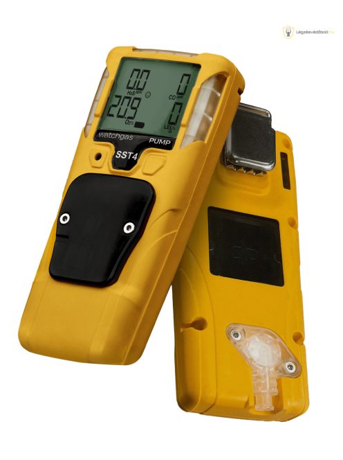 WatchGas SST4 PUMP gázérzékelő, 4 GÁZOS (O2/IR-LEL/CO/H2S) beépített szivattyúval és INFRÁS LEL szenzorral