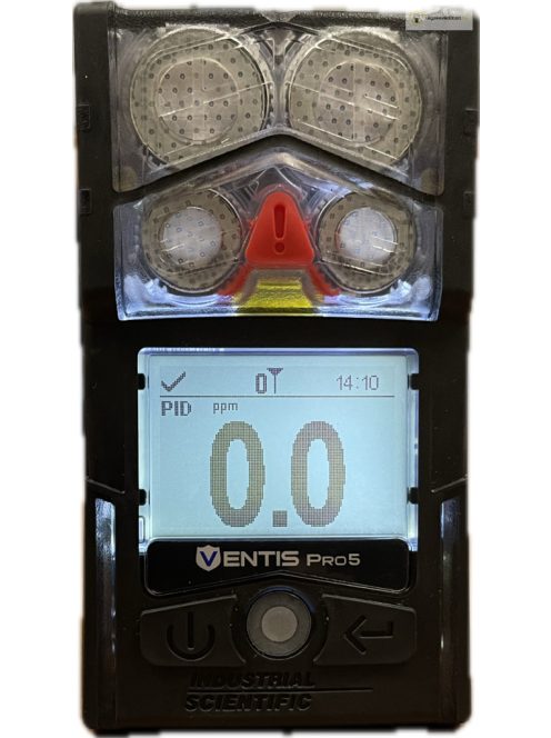 Ventis Pro5 GÁZÉRZÉKELŐ 4 GÁZ MÉRÉSÉRE, O2, CO, H2S, LEL (CH4 metán)