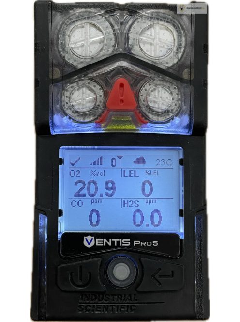 Ventis Pro5 GÁZÉRZÉKELŐ CO2 (szén-dioxid), NH3 (ammónia), O2 (oxigén) szenzorokkal