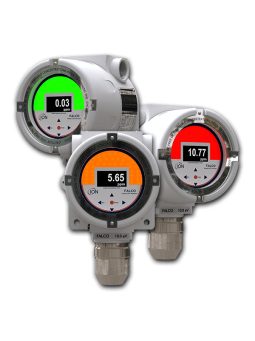 Telepített gázérzékelő